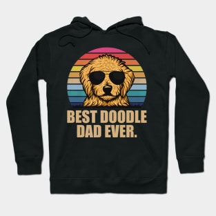 Best Doodle Dad Ever Goldendoodle Fathers Day Hoodie